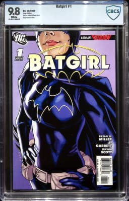2009 Batgirl #1 CBCS 9.8 DC Comics