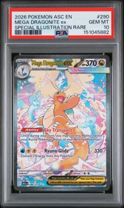 2026 #290 Mega Dragonite EX PSA 10 Asc EN-Ascended Heroes