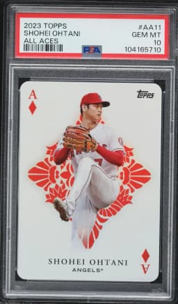 2023 #AA11 Shohei Ohtani PSA 10 Topps All Aces Baseball
