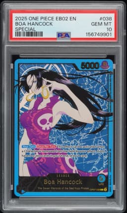 2025 #038 Boa Hancock PSA 10 One Piece EB02-Extra Booster -Anime 25th Collection-
