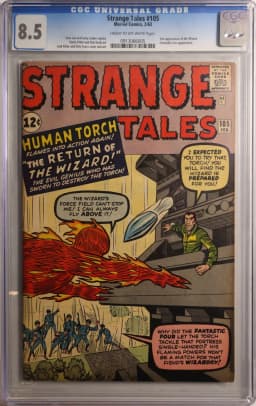 1963 #NA 1963 Strange Tales #105 CGC 8.5 Marvel Comics CGC 8.5