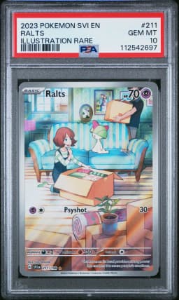 2023 #211 Ralts PSA 10 Svi EN-Scarlet & Violet