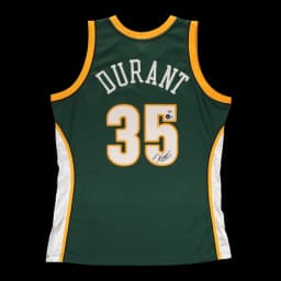 #NA Kevin Durant Signed Autographed Seattle Supersonics Jersey - PSA AUTH, LOA