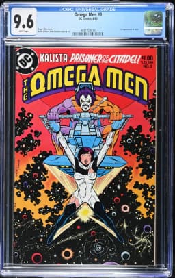 1983 Omega Men #3 CGC 9.6 DC Comics