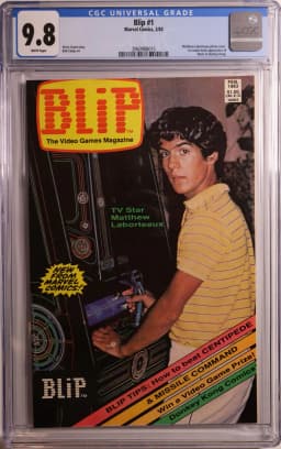1983 #NA 1983 Blip #1 CGC 9.8 Marvel Comics CGC 9.8