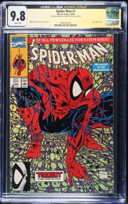 1990 Spider-Man #1 CGC 9.8 Marvel Comics