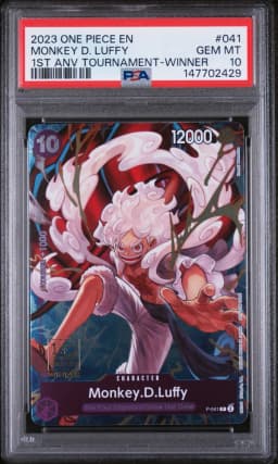 2023 #041 Monkey D. Luffy PSA 10 One Piece Promos