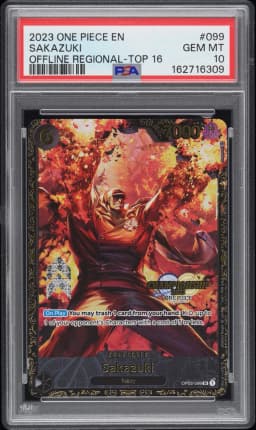2023 #099 Sakazuki PSA 10 One Piece Promos