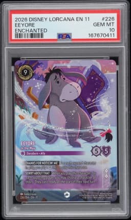2026 #226 Eeyore - in the Way PSA 10 Disney Lorcana EN 11-Winterspell