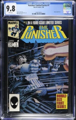 1986 #NA 1986 Punisher Limited Series #1 CGC 9.8 Marvel Comics CGC 9.8