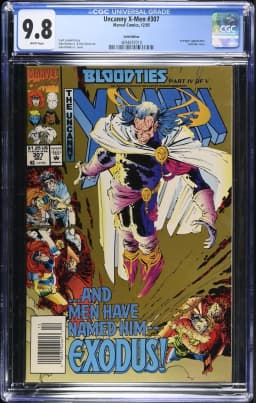 1993 Uncanny X-Men #307 CGC 9.8 Marvel Comics