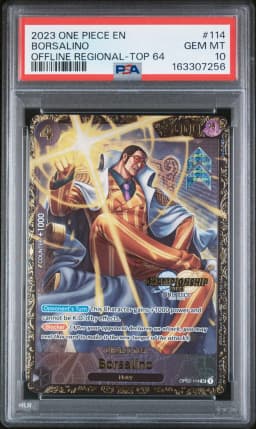 2023 #114 Borsalino PSA 10 One Piece Promos