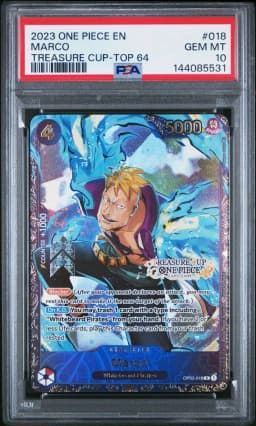 2023 #018 Marco PSA 10 Promos One Piece