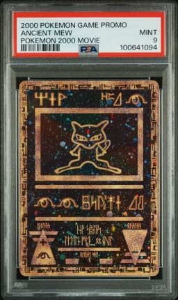 2000 #NA Ancient Mew PSA 9 Game Movie