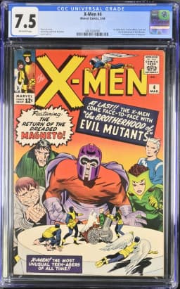 1964 #NA 1964 X-Men #4 CGC 7.5 Marvel Comics CGC 7.5