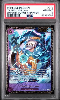 2024 #010 Trafalgar Law PSA 10 One Piece Promos