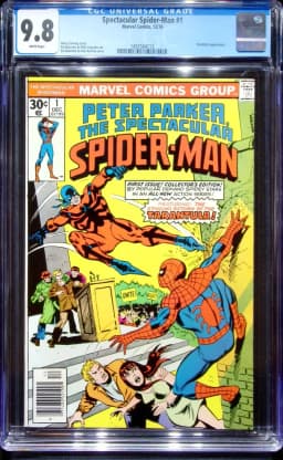 1976 Spectacular Spider-Man #1 CGC 9.8 Marvel Comics