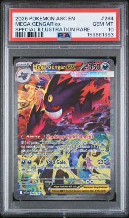 2026 #284 Mega Gengar EX PSA 10 Asc EN-Ascended Heroes