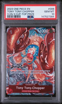 2023 #006 Tony Tony Chopper PSA 10 One Piece Promos
