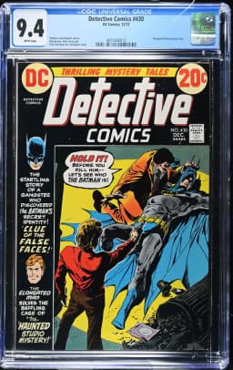 1972 Detective Comics #430 CGC 9.4 DC Comics