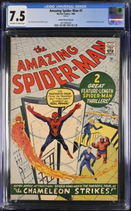 1966 Amazing Spider-Man #1 CGC 7.5 Marvel Comics
