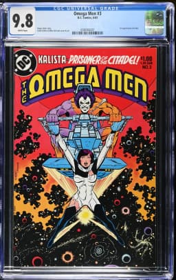 1983 Omega Men #3 CGC 9.8 DC Comics