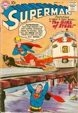 1958 Superman #123 DC Comics