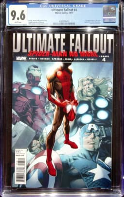 2011 Ultimate Fallout #4 CGC 9.6 Marvel Comics