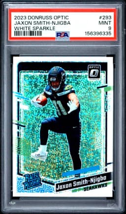 2023 #293 Jaxon Smith-Njigba PSA 9 Panini Donruss Optic