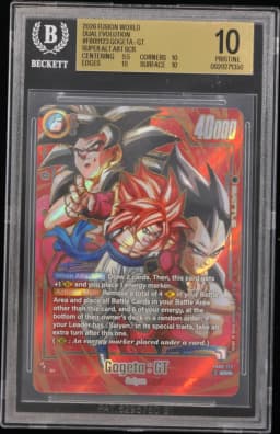 2026 #FB09123 Gogeta : GT SUPER ALT ART SCR BGS 10 Dragon Ball Super Card Game Fusion World -DUAL EVOLUTION-