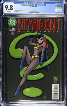 1997 Batman and Robin Adventures #21 CGC 9.8 DC Comics