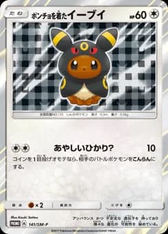 ポンチョを着たイーブイ