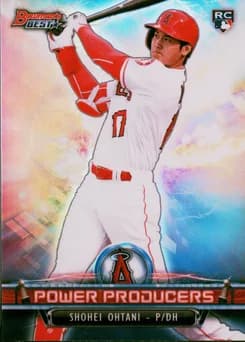 2018 Bowman's Best Power Producers #PPSO Shohei Ohtani
