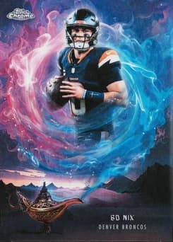2025 Topps Chrome Game Genies #13 Bo Nix