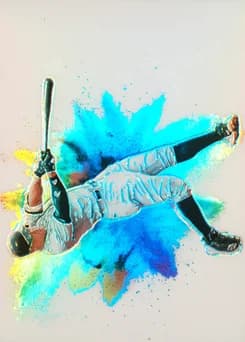 2019 Panini Prizm Color Blast #CB4 Aaron Judge