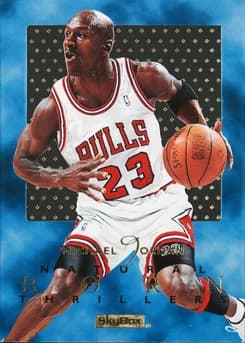 1995 Skybox E-XL Natural Born Thrillers #1 Michael Jordan