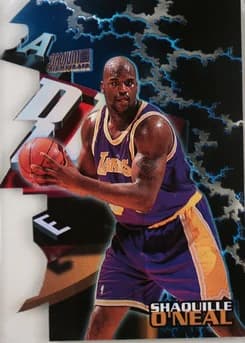 1997 Stadium Club Triumvirate #T15C Shaquille O'Neal Luminescent