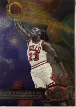 1997 Metal Universe #23 Michael Jordan