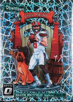 2018 Panini Donruss Optic Downtown #DT12 Baker Mayfield