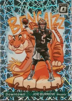 2023 Panini Donruss Optic Downtown! #D4 Joe Burrow