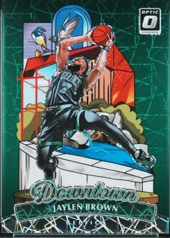 2024 Panini Donruss Optic Downtown #15 Jaylen Brown