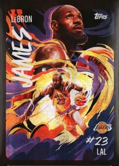 2025 Topps Chrome Ultra Violet #UV-1 LeBron James