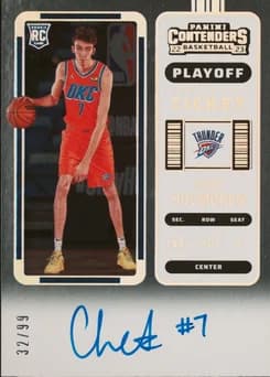 2022 Panini Contenders #137 Chet Holmgren Autograph-Playoff