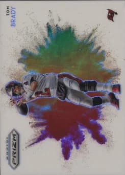 2020 Panini Prizm Color Blast #3 Tom Brady