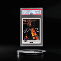 1992 Classic Draft Picks Promo Autograph Shaquille O'Neal #1 564/2500 PSA 10