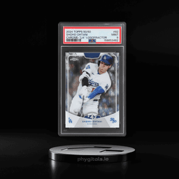 2024 Topps 50/50 Chrome La Logofractor Shohei Ohtani #82 35/50 PSA 9