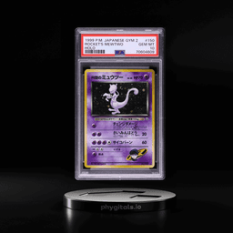 1999 Pokemon Japanese Gym 2 Holo Rocket's Mewtwo #150 PSA 10 GEM MINT