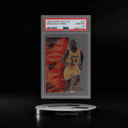 1996 Hoops Hot List Shaquille O'Neal #15 PSA 10