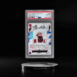 2025 One Piece Card Game A Fist of Divine Speed Japanese Alternate Art Gear Two #OP11-080 PSA 10