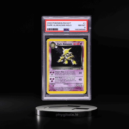 2000 Pokemon Team Rocket Holo Dark Alakazam #1 PSA 8 NM-MT